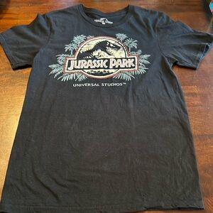 Jurassic Park Universal Studios Short Sleeve T-shirt Small 100% Cotton